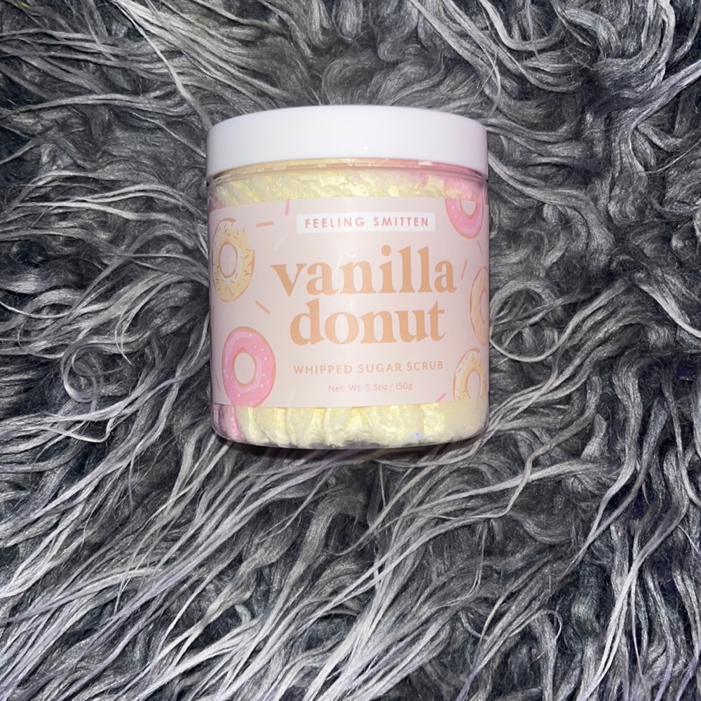 Vanilla Donut Whipped Sugar Scrub.